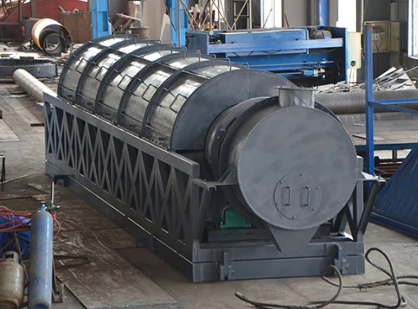 China Precise Temperature Controlling Industrial Electrical Heating External Heating Rotary Kiln for sale