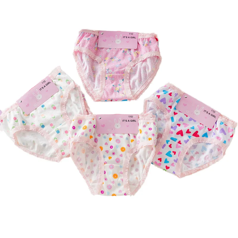 Wholesale Cute Cotton Underwear Set Cotton Underwear Little Girls Panties