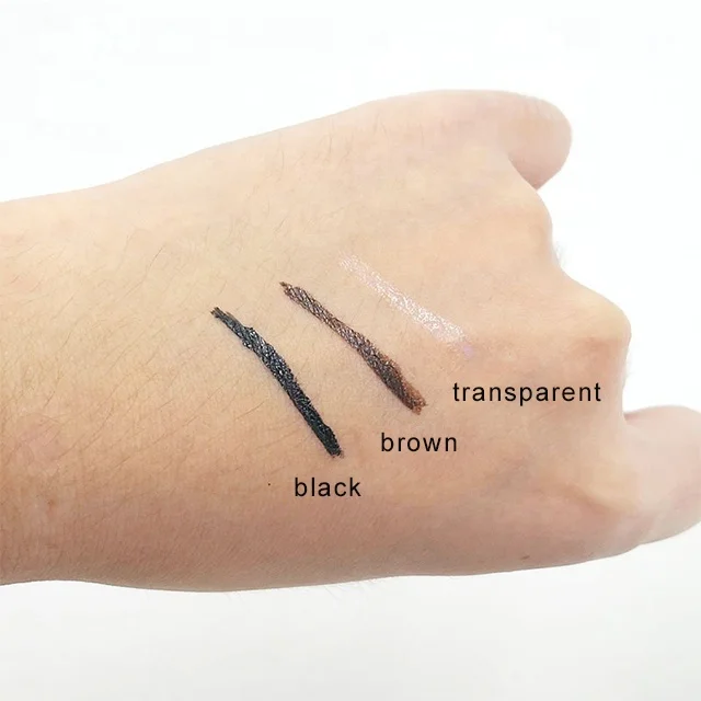different packaging clear black brown eyeliner glue pen