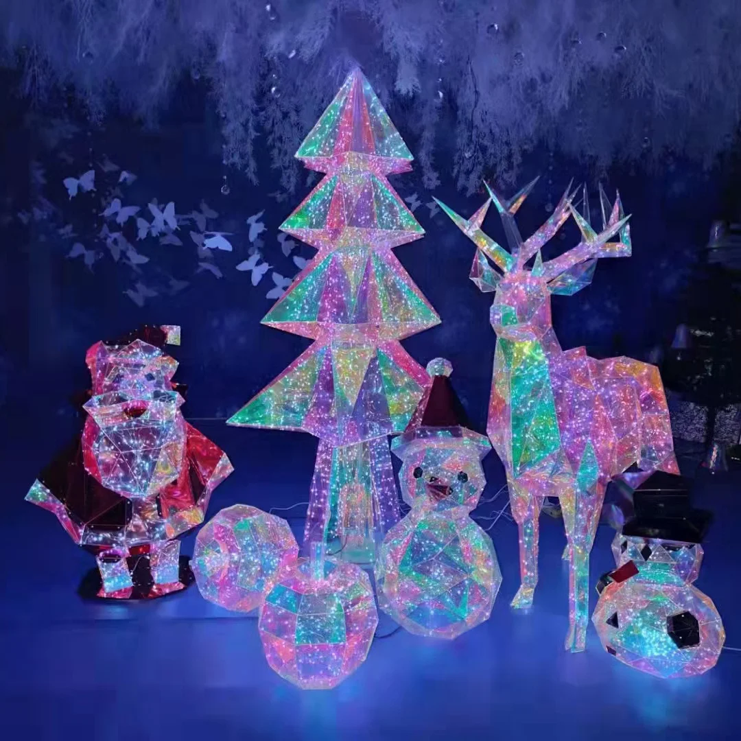 Custom Neon Decorative Indoor and Outdoor Festive Atmosphere Elk Decorative Lights