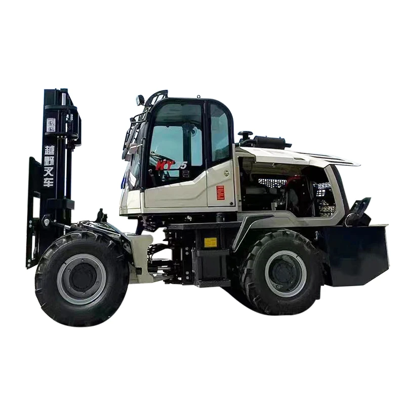 off road forklift truck electrico camping trailer 4x4 pallet vehicle diesel forklift used for off-road truck for sale