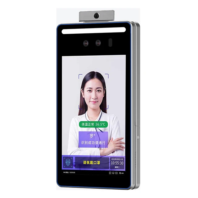 EU Digital Temperature Face Recognition And Lock Termoscanner And Face Recognition For Home