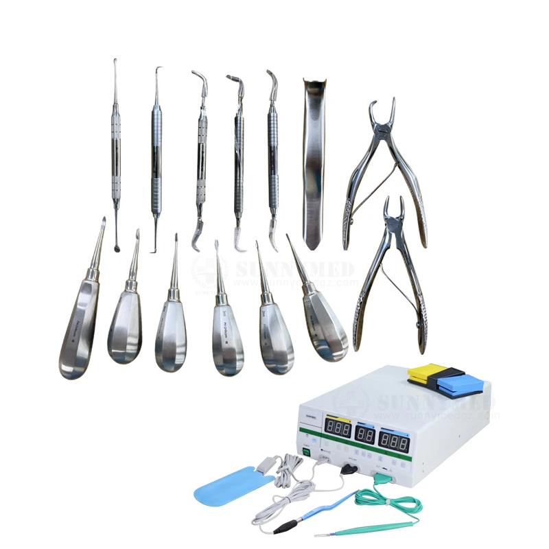 SY-W064 veterinary dental surgical instrument medical dental animal dental tools set Dental examination instruments