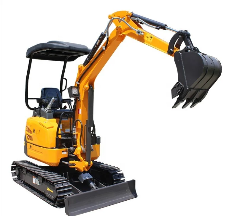 Хорошее качество, дешевый экскаватор с резиновой гусеницей, мини-экскаватор для сада 1t 1,5 t 2t 3t