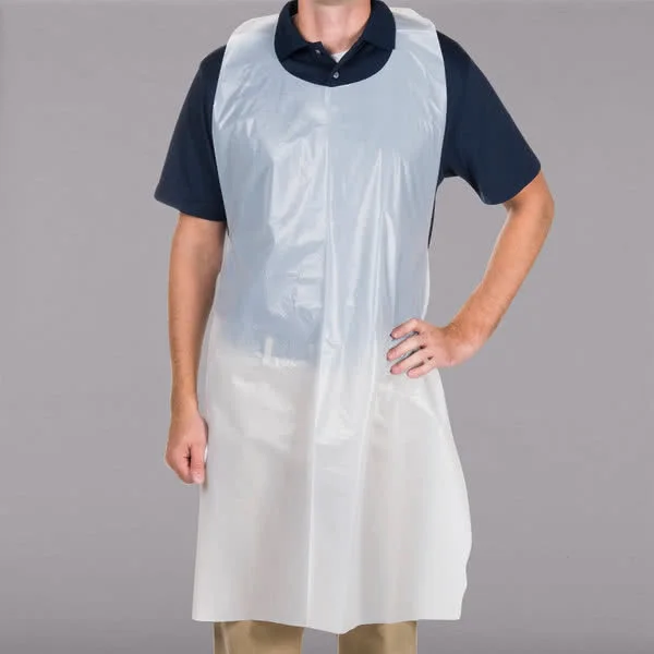 PE disposable aprons