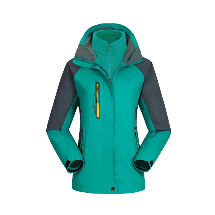 
Factory Wholesale Winter Waterproof and Windproof Interchange Jackets For Ladies Women 