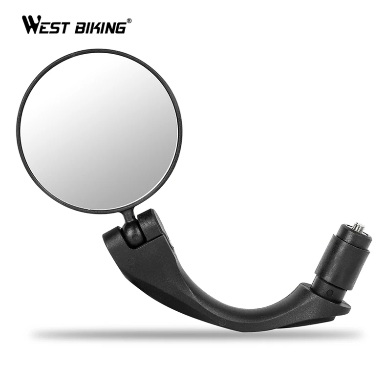 WEST BIKING Road Bike Cycling Bicycle Rearview Handlebar Side Mirror Cycling Frame Tair Universal Bicycle Rearview Mirror