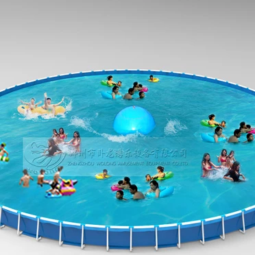 
Low energy consumption floating sphere on the water customized wave ball from China IAAPA manufacturer 