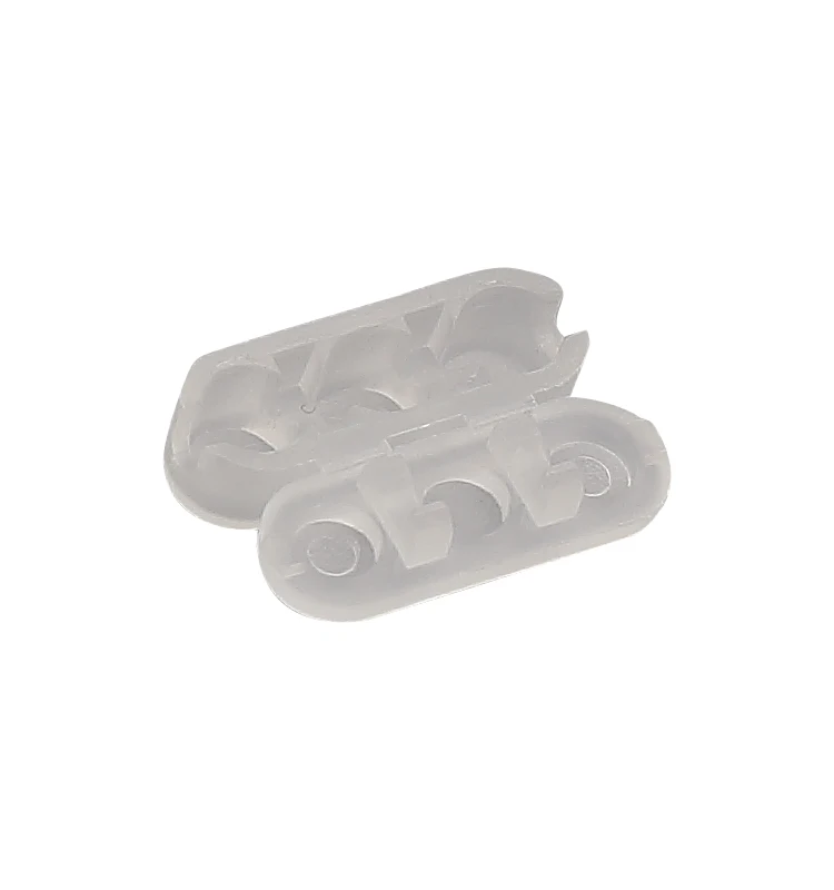 White Plastic Roller Blind Chain Connector curtain poles, tracks & accessories