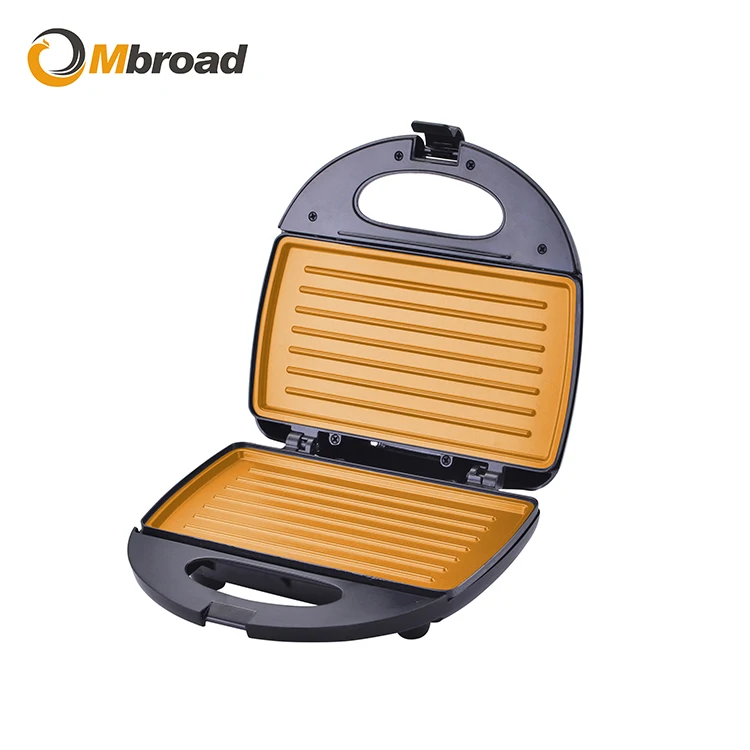 Multifunctional Adjustable Temperature 2-Slice Sandwich Bread Waffle Maker Toaster Grill