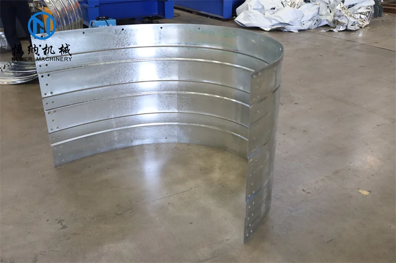 Fully automatic hydraulic steel grain silo roll forming machine for granary