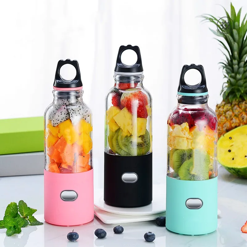 500ml hand blender juice manual battery operated carrot juice blender fresh juice blender portable mixer