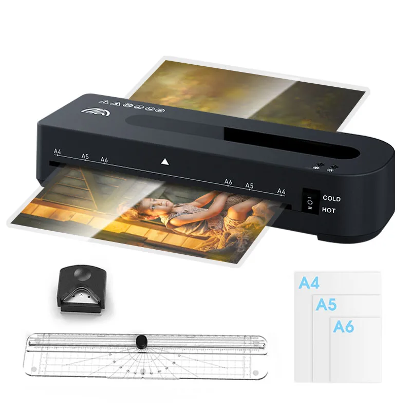 FN333 портативный A4, рулонный рулон термопленки, ламинатор для фотоламинатора