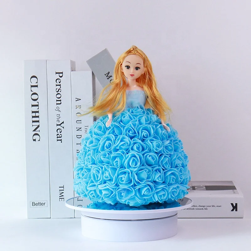 Personality Doll Rose Princess Series Bubble Flower Doll Wholesale Christmas Gift PE European and American New Home Decoration