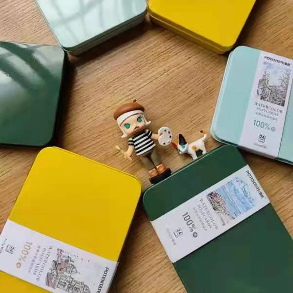 100% Cotton Hot Press Potentate Artist Painting Drawing Watercolor Paper Postcard