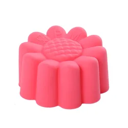 High Quality Flower Shape Chocolate Silicone 3D Molds Food Grade Silicone Cake Tools Christmas Silicone Cake Mold
