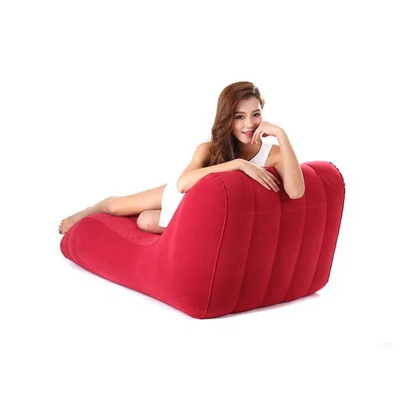 Customized fashion foldable heavy duty inflatable chair furniture with high quality inflatable sofa
