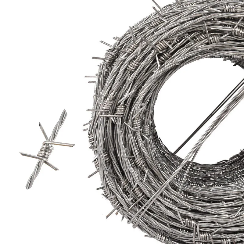 Оптовая продажа ограждение из колючей проволоки горячеоцинкованная колючая проволока цена