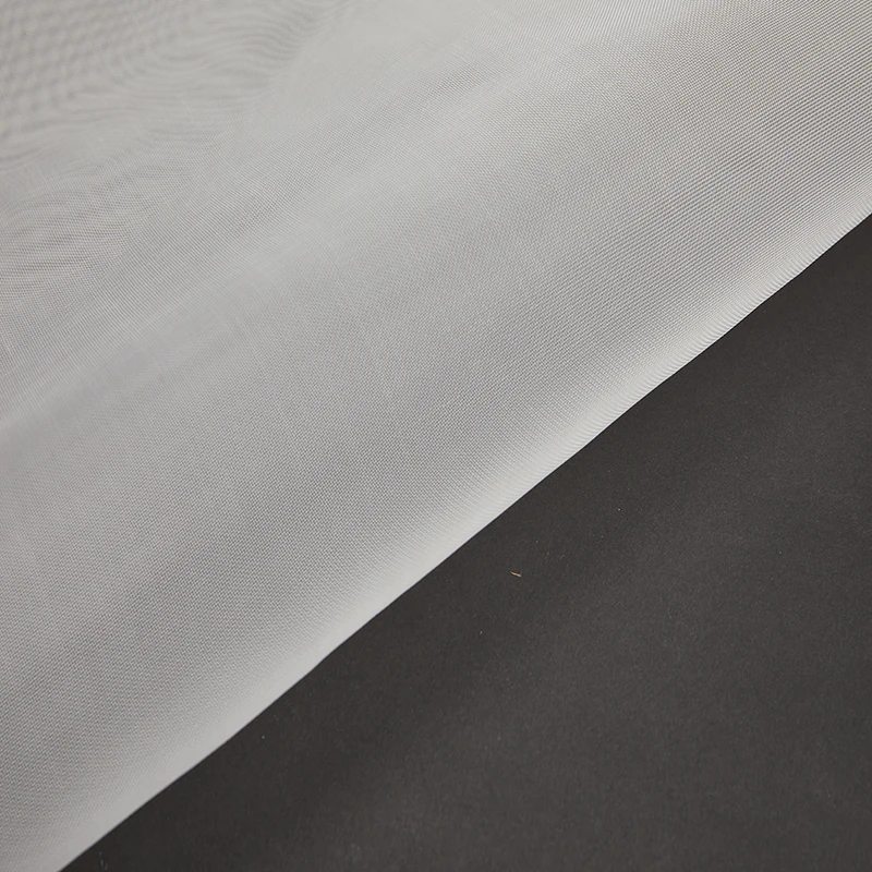 Factory Supply Hard Stiff Gauze Mesh Fabric For Wedding Dress