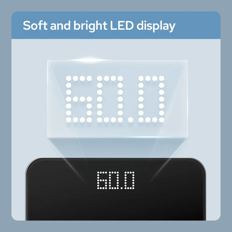 TRANSTEK Ultra-thin Highly Precise Nonslip Bathroom Body Weigh Scales Digital Electronic Weighing Scale Bascula Peso Corporal