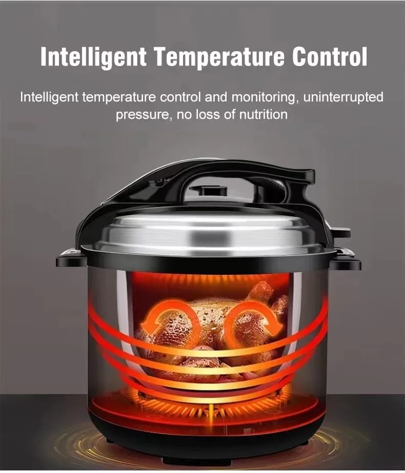 In a Pressure Cooker 6litres Purple White High End 100 Kpa Broasted Chicken Full Automatic Pressure Cooker 6l