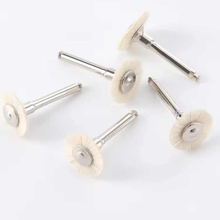 Electric Dental Polishing kits with Alumina/Silicon Carbide Material Prophy Brush for Contra Angle Handpiece