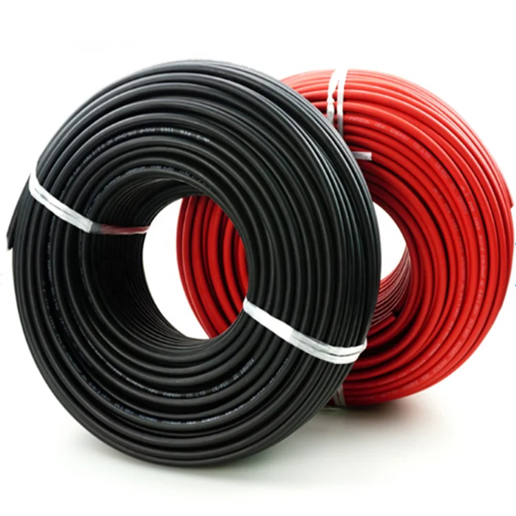tuv h1z2z2-k solar cables  6mm solar ground cable 4 sqmm cable