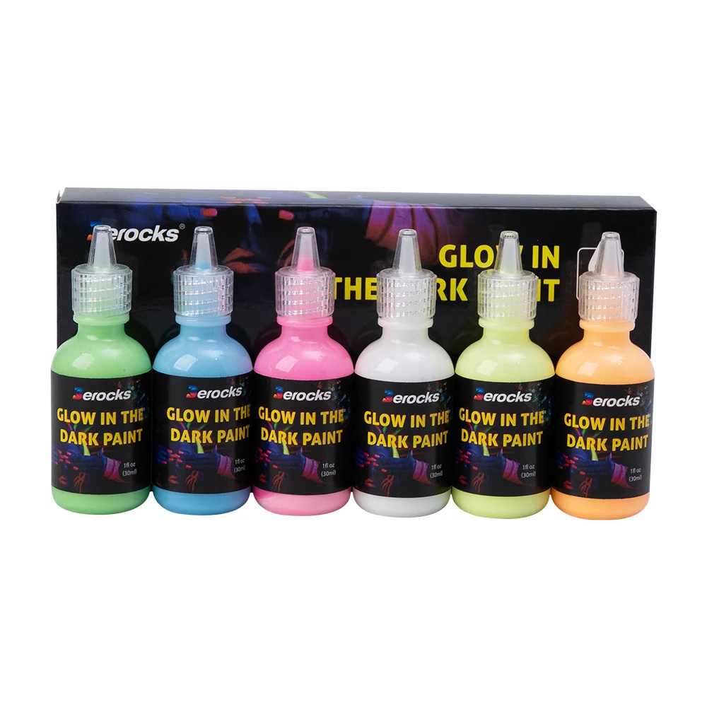 High Brightness Glow In The Dark Luminous Paint Pigment, Glow Paint Pigment
