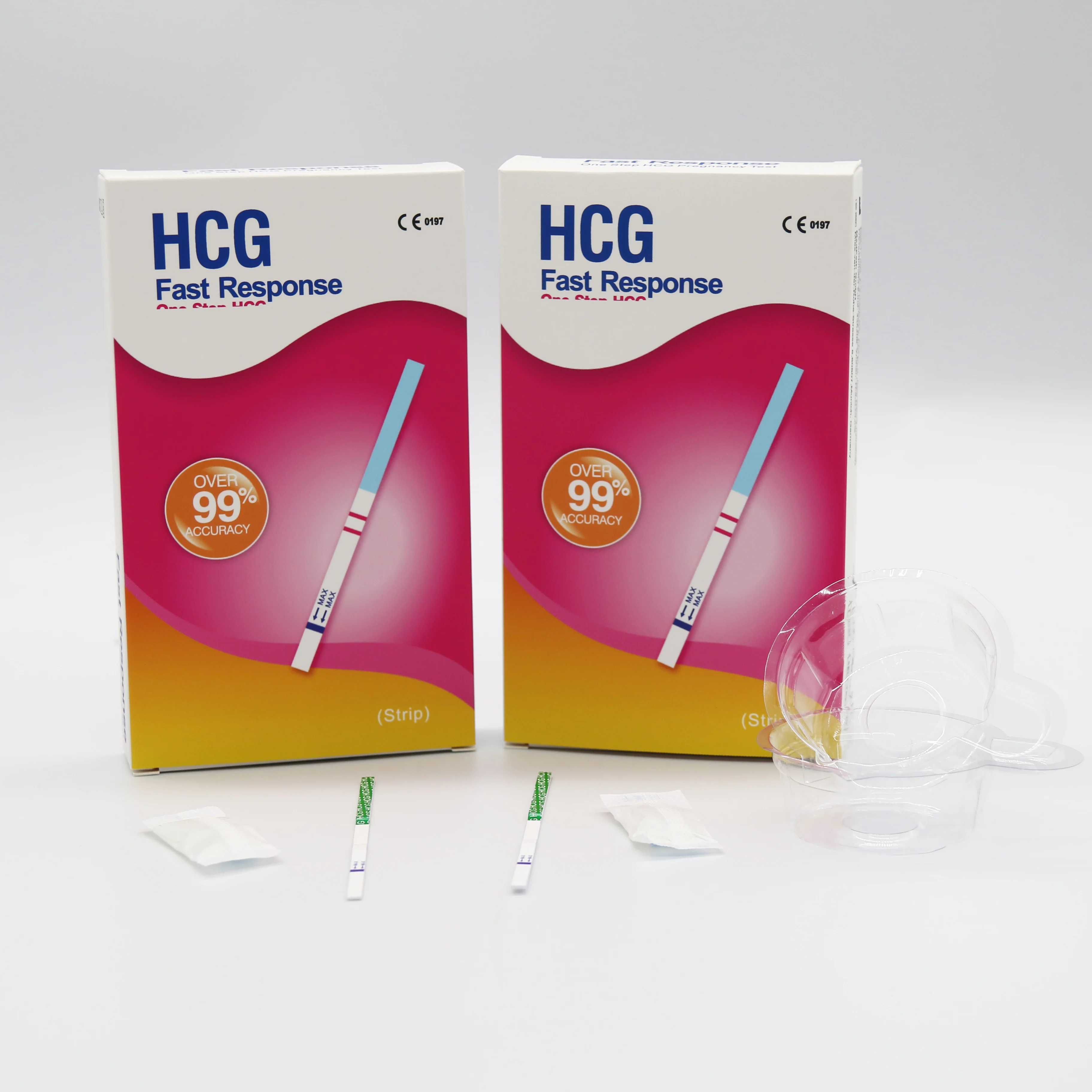 fast response hcg  early detection test  kit  strips