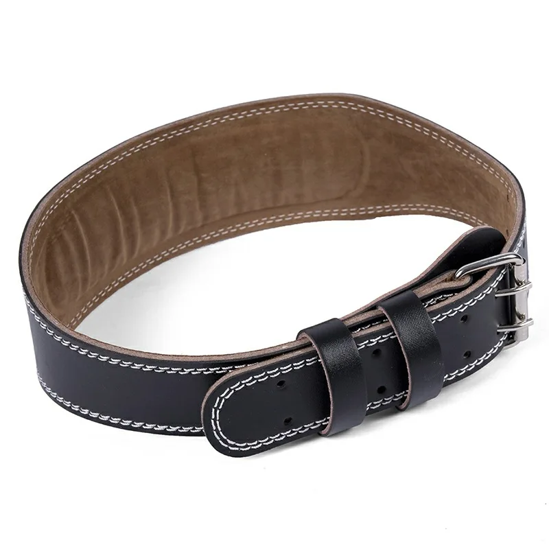 Wholesale Custom Logo Leather Adjustable Waist Protective Weightlifting Belt Gym Powerlifting belts