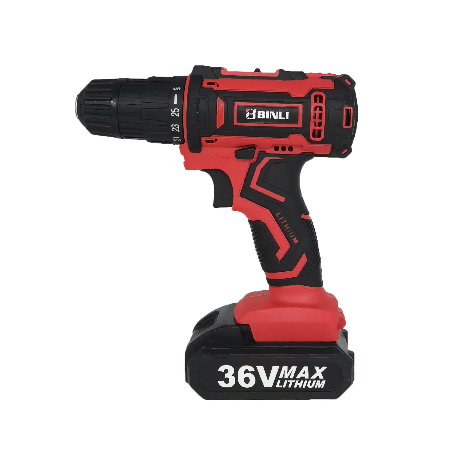 Электрический ударный беспроводной литиевый аккумулятор 36 В, беспроводная перезаряжаемая электродрель «сделай сам», инструменты