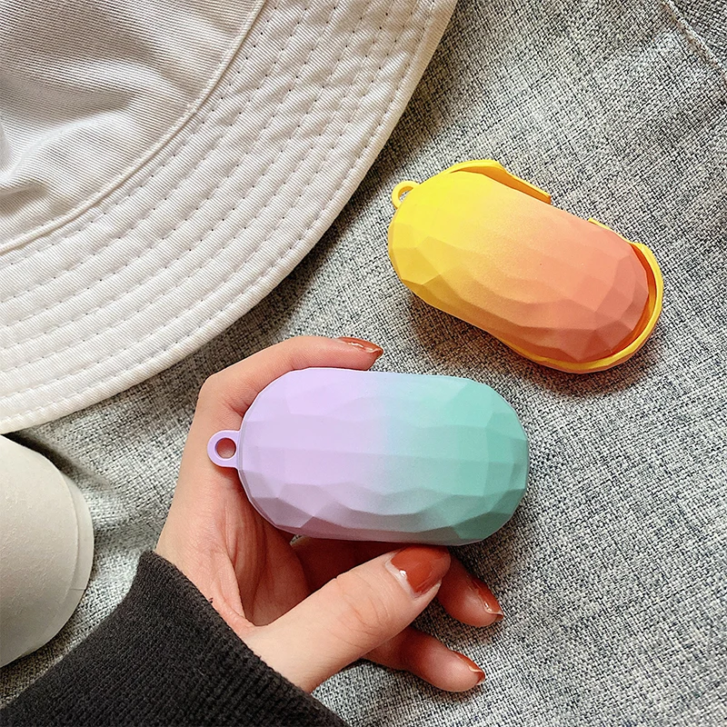  Жесткий защитный чехол BOORUI для samsung galaxy buds цветные беспроводные наушники аксессуары