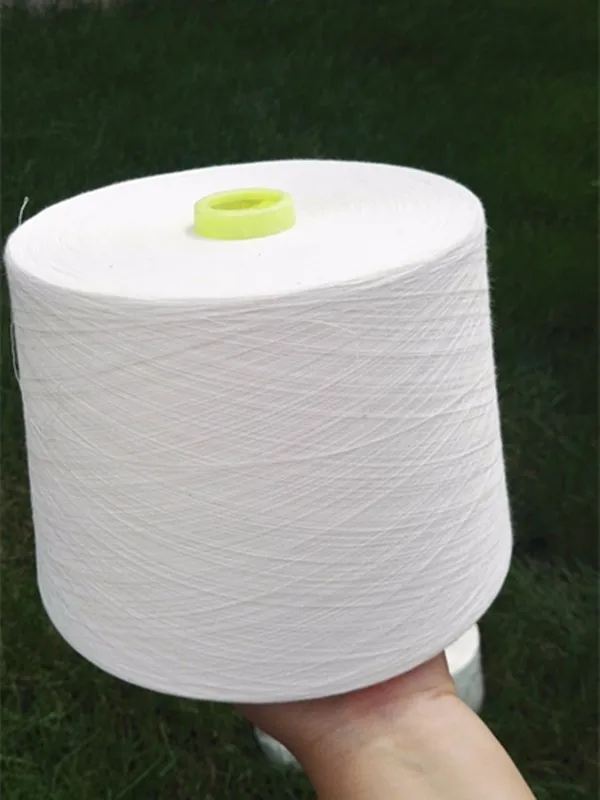 100% polyester ring spun 45s yarn