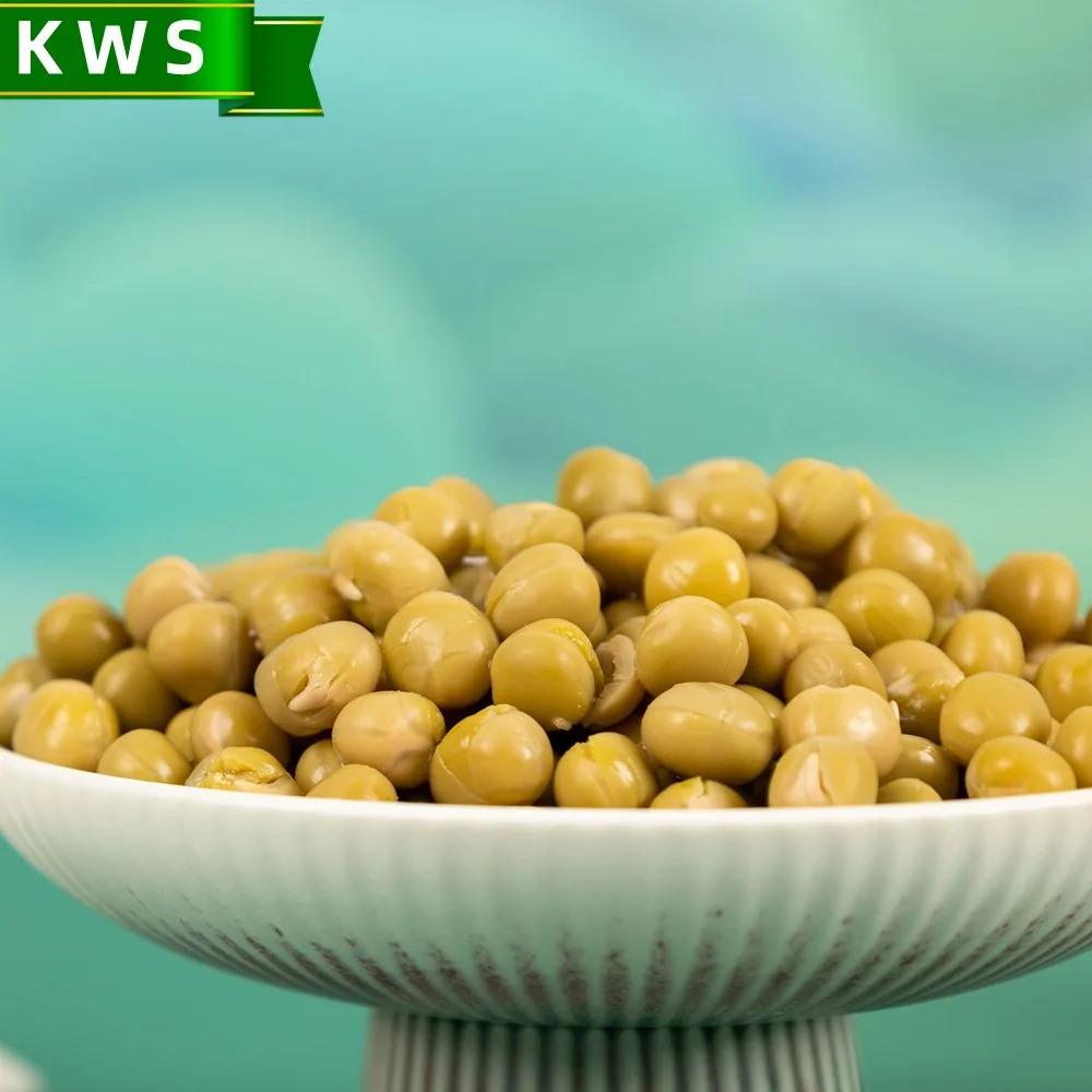 KWS custom logo new season canned green peas in water