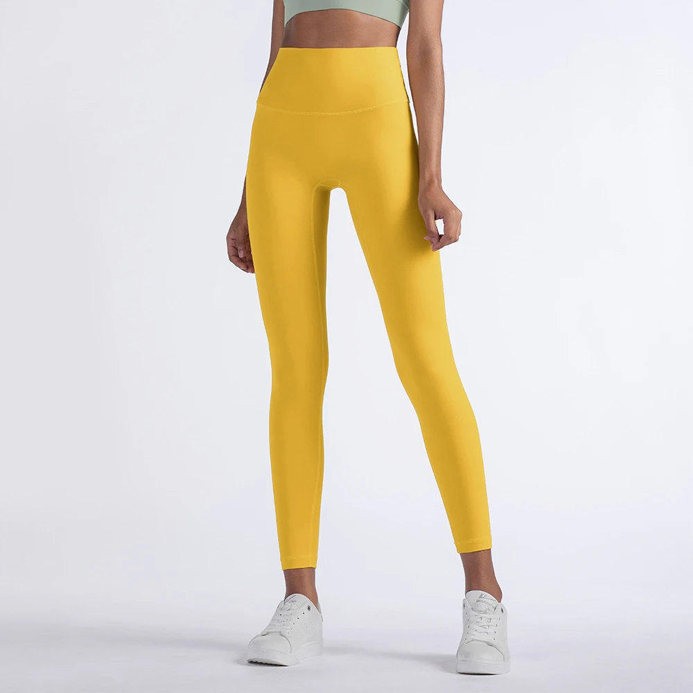 New Style Lulu High Waist Tight Custom Leggings Seamless Leggings For Women Gym Wear Women Sportswear Fitness Yoga Leggings