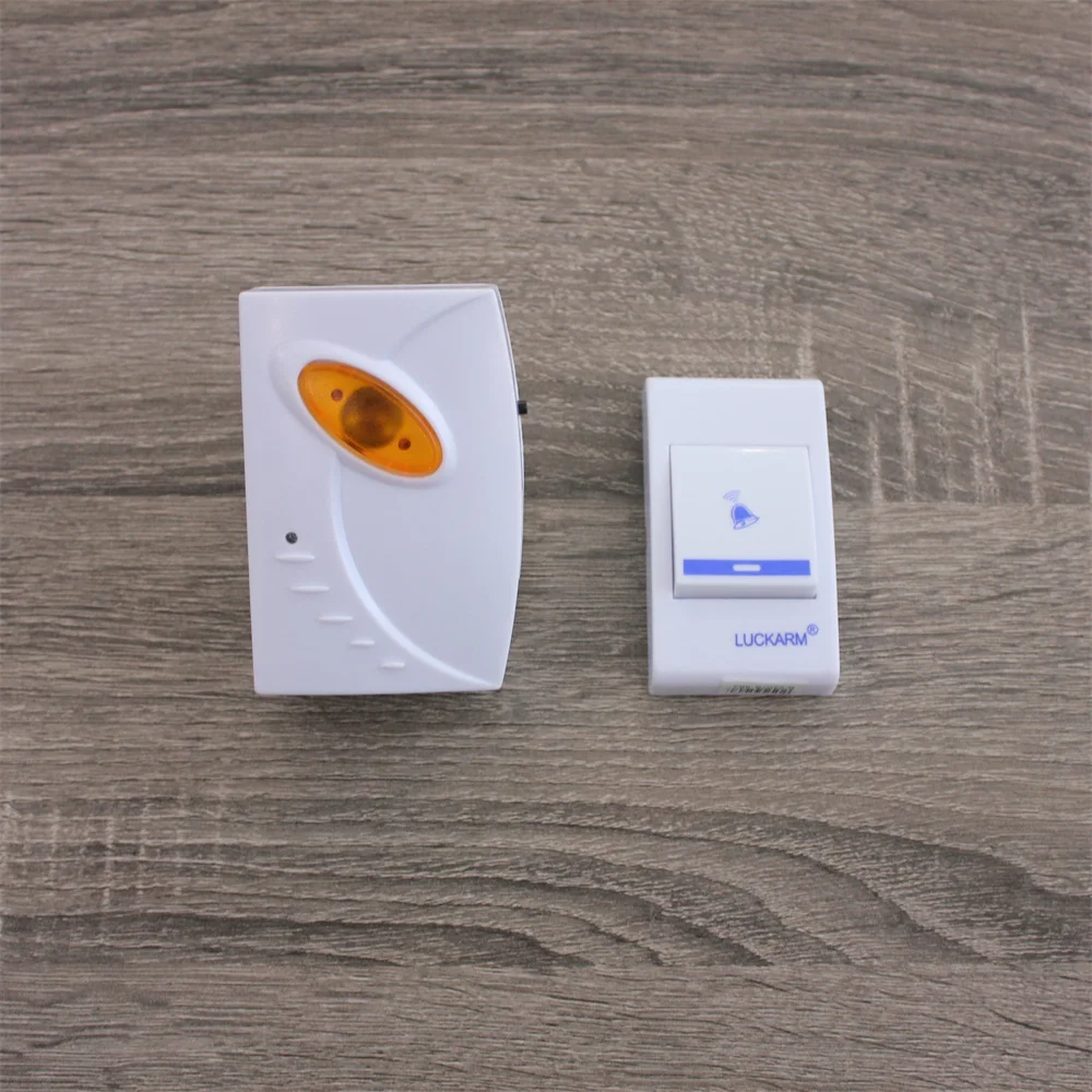 Modern Home Use Doorbrell Wireless Remote Control Ring Door Bell Easy Installation 32 Melody AC 110V/220V Apartment Battery Plug