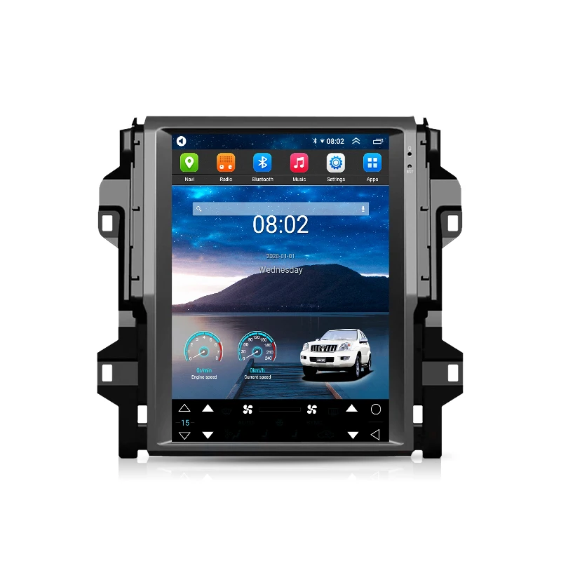 Android 13 For Toyota Fortuner 2016-2021 For Tesla Screen Car Radio Multimedia Player GPS Navigation Stereo Autoradio Carplay BT