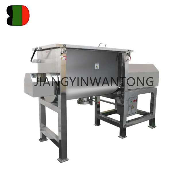 WLDH Horizontal Dry Powder Chemical Food Mixing Equipment Ribbon Mixer Blender Machine