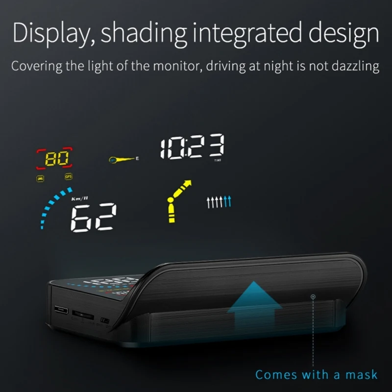 Wholesale drop shipping car accessories, Q10 Car HUD Head-up Display GPS Speed Meter