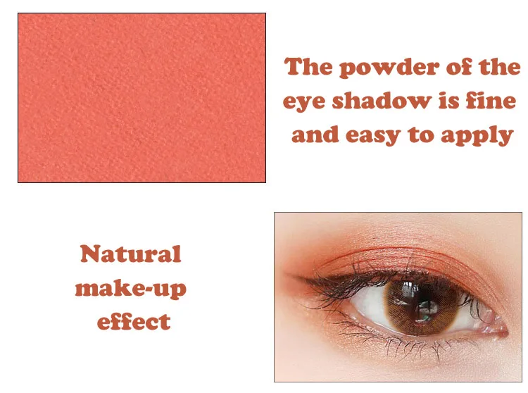 AOWEIK Factory Price Wholesale DIY 26mm Single Matte Glitter Shimmer Eyeshadow Multi color available