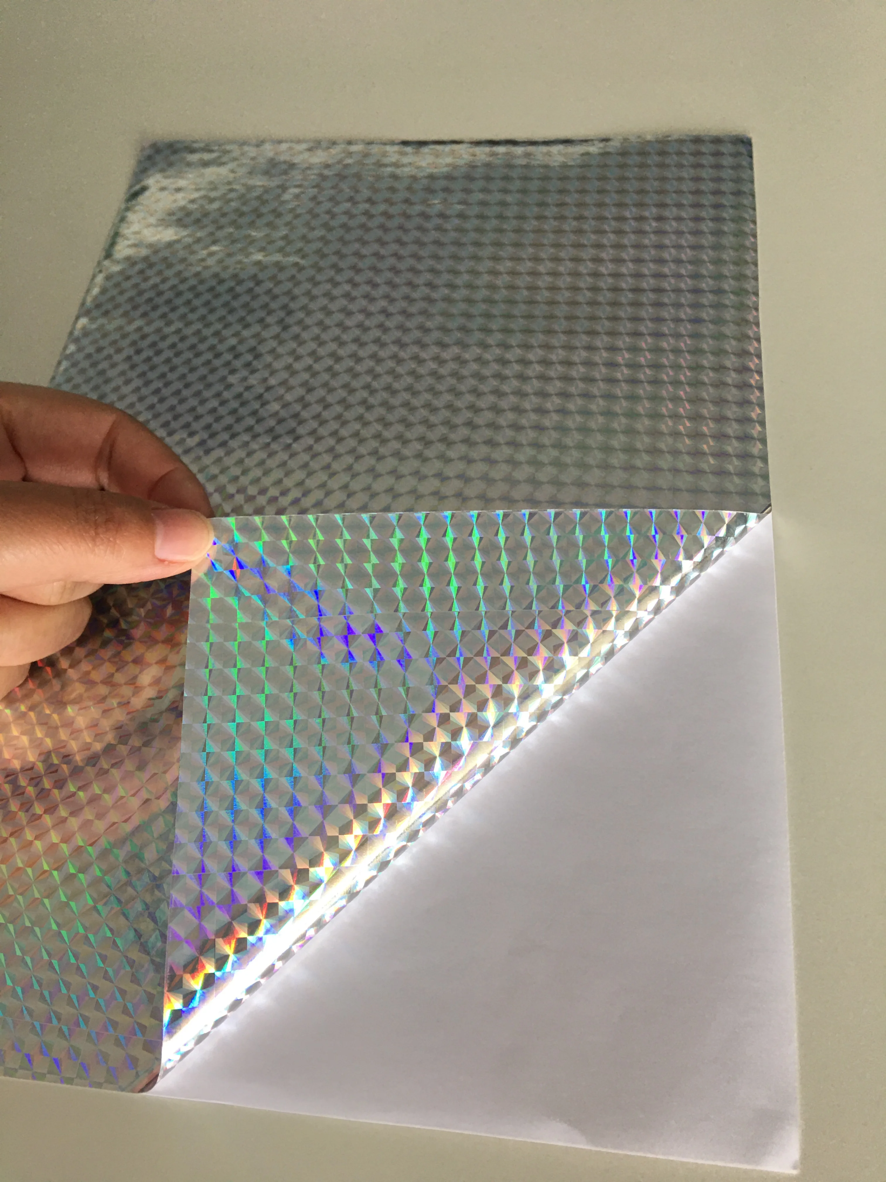 Waterproof Sticker Hologram PP/PET From Chinese Factory