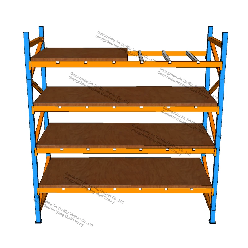In Stock Wooden Heavy Duty Rack Heaviness Heavy Warehouse Shelf Duty Storage Support Metal Warehouse Racking System