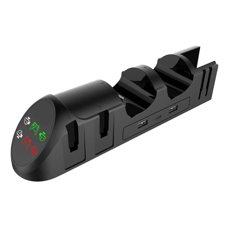 2020 New 6 in 1 Charging Station Recharge Stand For Nintendo Switch Joy-Con Pro Controller