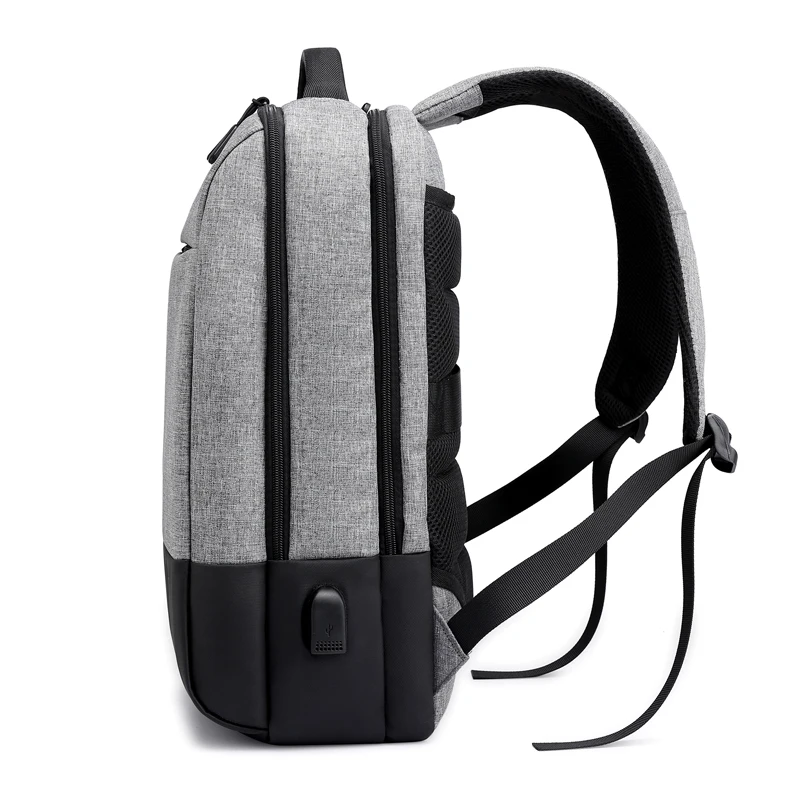 Business Backpack USB Charging multi compartment padded laptop fit for laptop 15.6 inch bag for women 17 inch notebook Shoulder