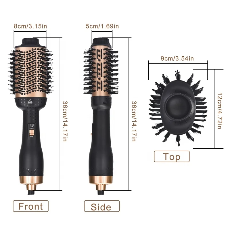 
One Step Hair Dryer And Volumizer Hot Air Brush Styler For All Hair 