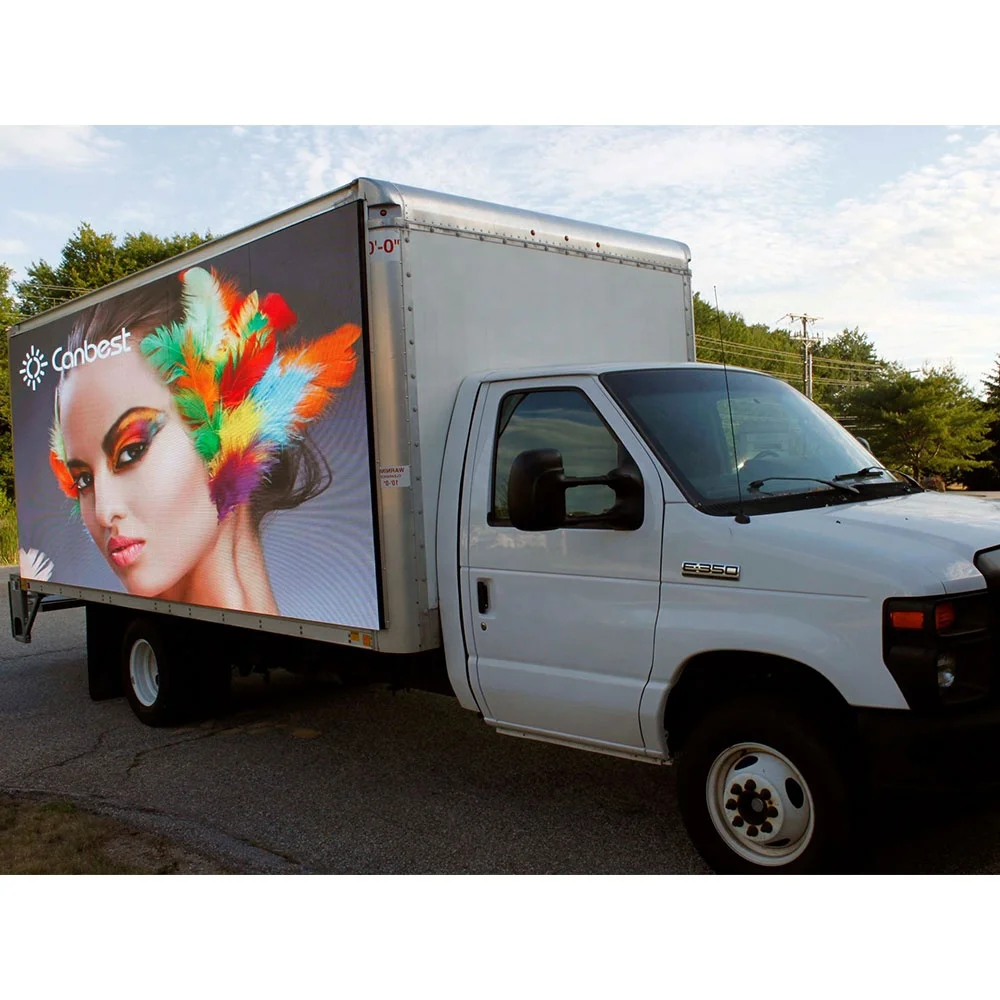  Оптовая продажа рекламный щит P8 Digital Trucks светодиодный мобильный