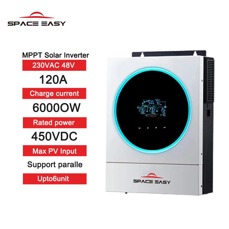 48V Two MPPT Charger 500vdc Dual Output 150A 10KW 12KW 15KW Split Single Phase Max.PV 11000W Solar Hybrid Inverter Charger