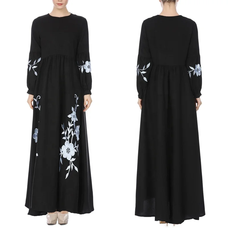 Summer 2021 Women Clothing Beauty Fashion Casual Women Kaftan Muslim Long Maxi Dress Islamic Clothin