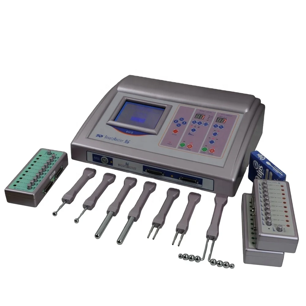 
A6 Multifunction Electrolifting and Electrical Muscle Stimulation Beauty Master Equipment 