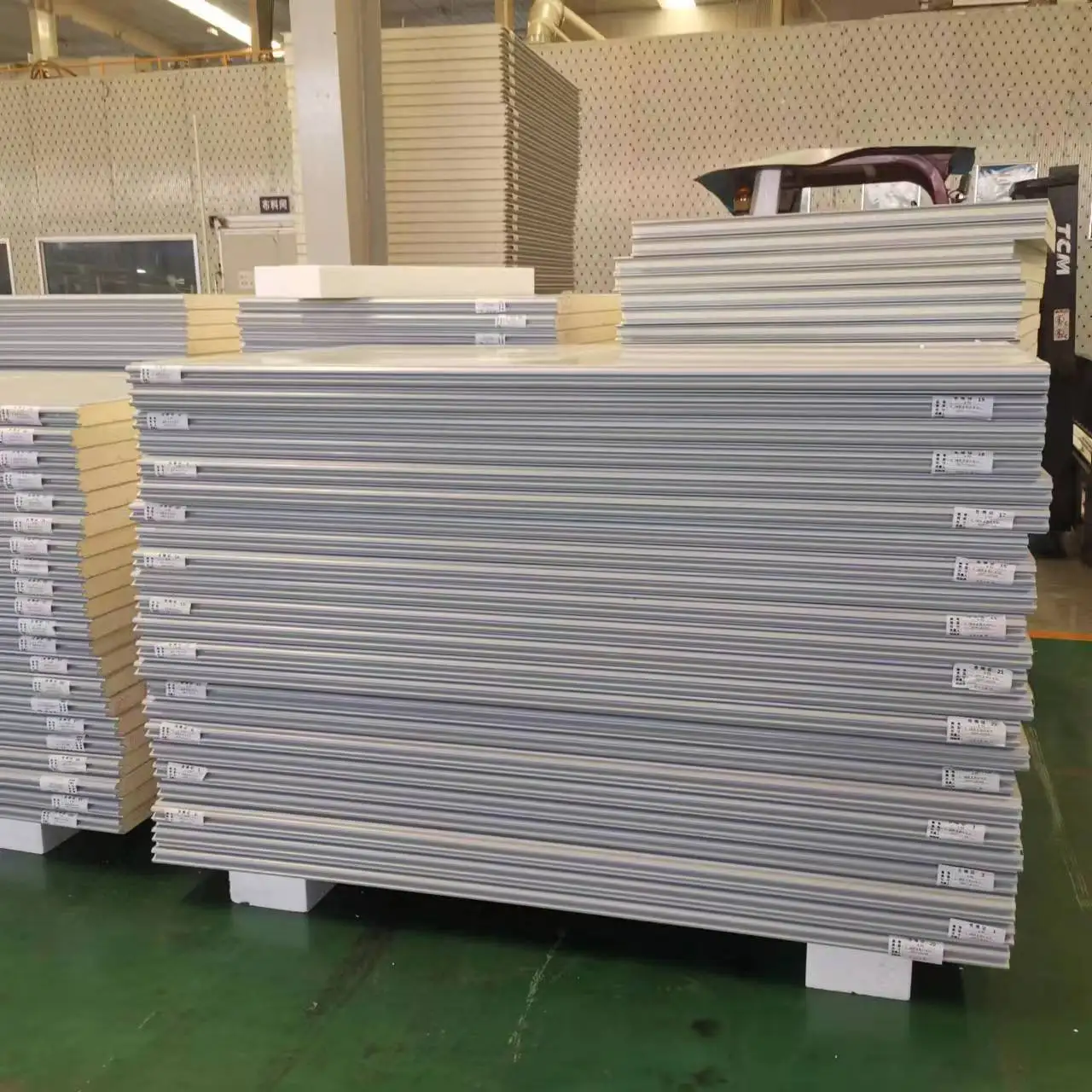 polyurethane rigid insulation board thickness of 100 mm PU PIR pir sandwich panel roof cold room panels